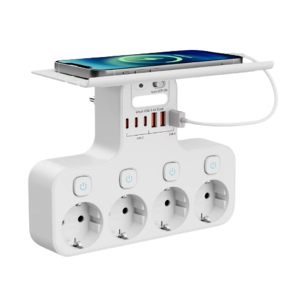SmartCharge Multifunctioneel Stopcontact – Alles Opladen in Eén Slimme Oplossing