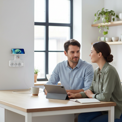 SmartCharge Multifunctioneel Stopcontact – Alles Opladen in Eén Slimme Oplossing