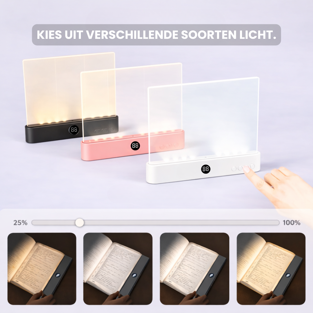 LED Leeslamp™ – Perfect Licht voor Ontspannen Lezen, Overal